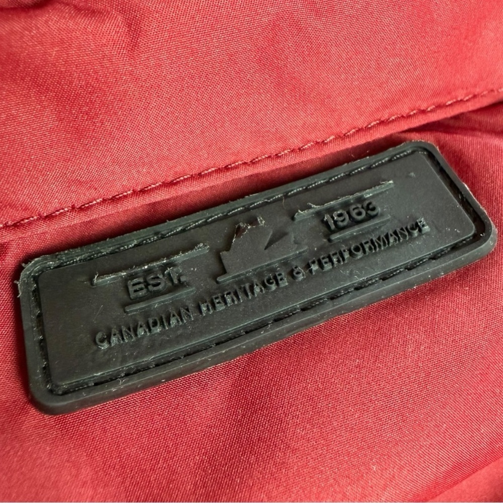 Pajar Canada 1963 Women's Insulated Puffer Jacket W/Fur Hood In Crimson Size S - Picture 13 of 13